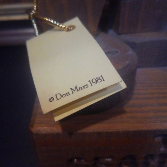 💎 1981 🔥🆕 Vintage 80s Seamstress Wood Carving Statue Don Mars USA made Sewing - Picture 8 of 16